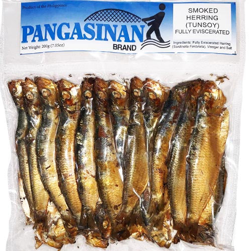 Pangasinan Brand - Fully Eviscerated Smoked Herring (Tunsoy) - 7.05 OZ