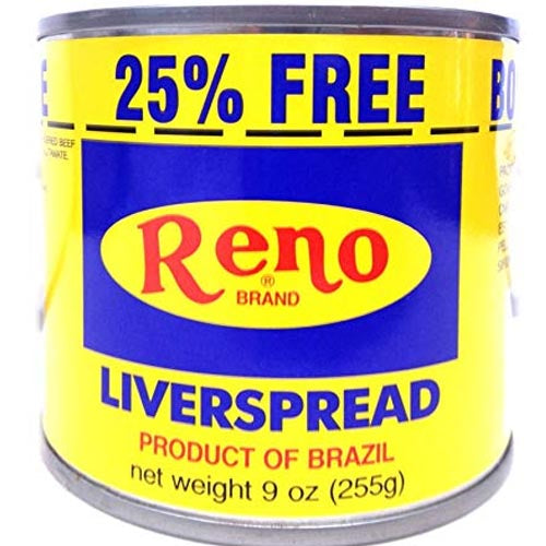 Hot Deal! 9 OZ Reno Beef Liver Spread - Authentic Product from Brazil