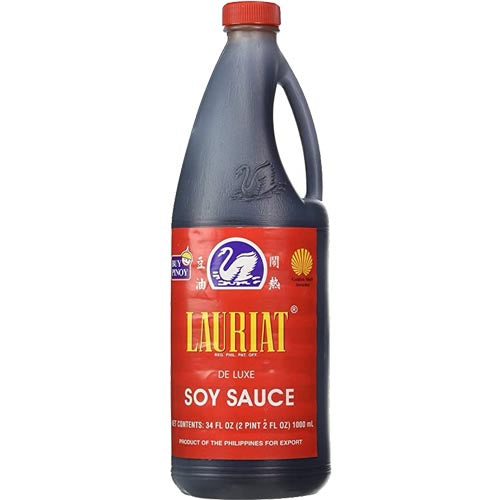 Lauriat Special 1000 ML Soy Sauce in Plastic Bottle - Great Value!
