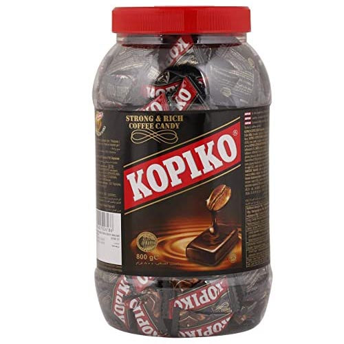 Kopiko 28.2 OZ Jar of Delectable Coffee Candies