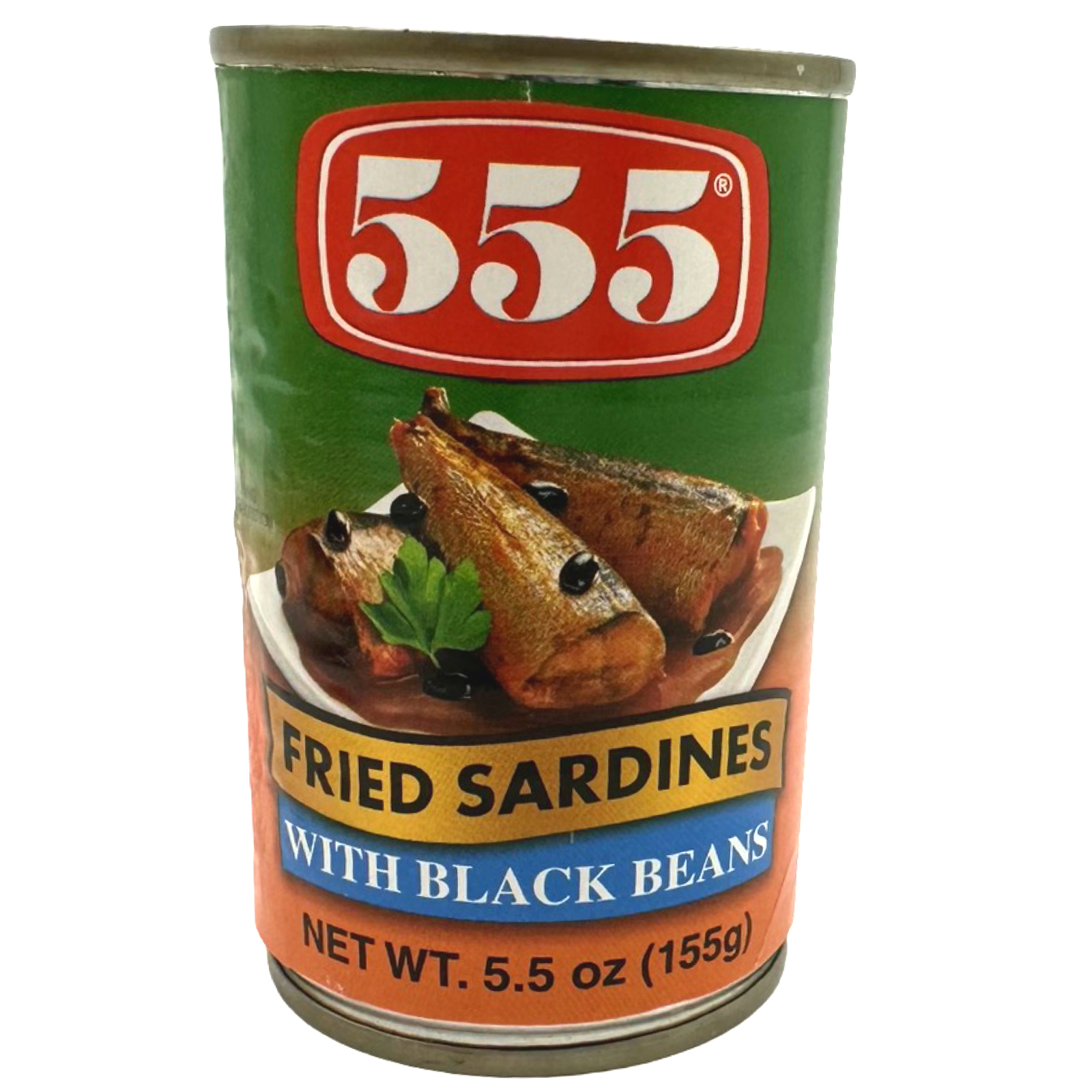 555 Delicious Fried Sardines Enriched with Black Beans