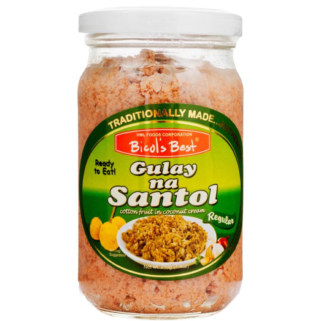 Bicol's Best Ready-to-Eat Regular Gulay na Santol (Sinantolan) - Cotton Fruit in Coconut Cream 210 G
