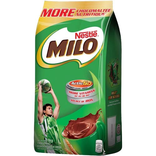 Get 1 KG Pack of Nestle Milo Chocolate Drink Powder - Ideal for Active Lifestyles