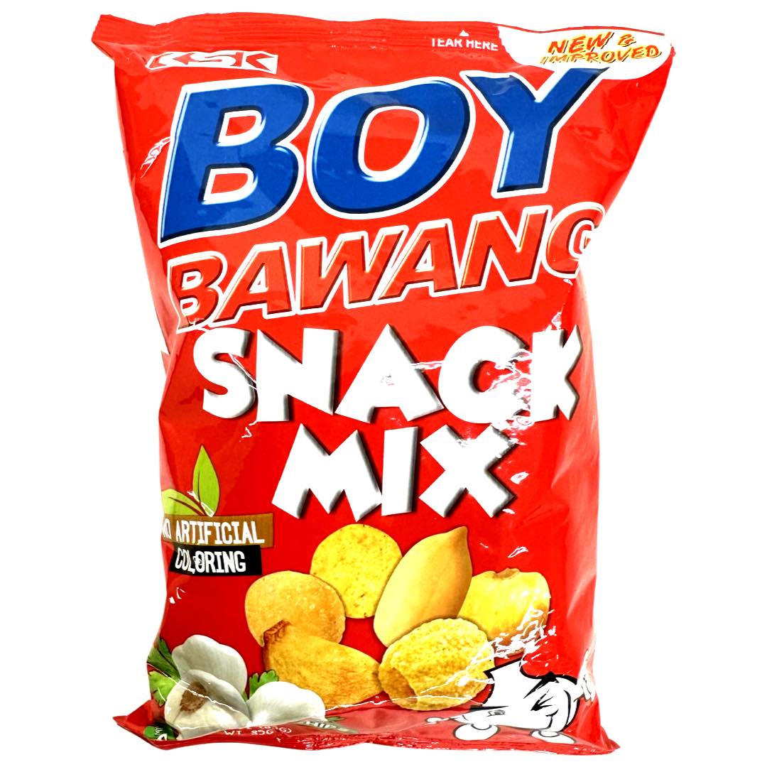 Boy Bawang Real Garlic Chips Snack Mix - 85G | Tasty Treat
