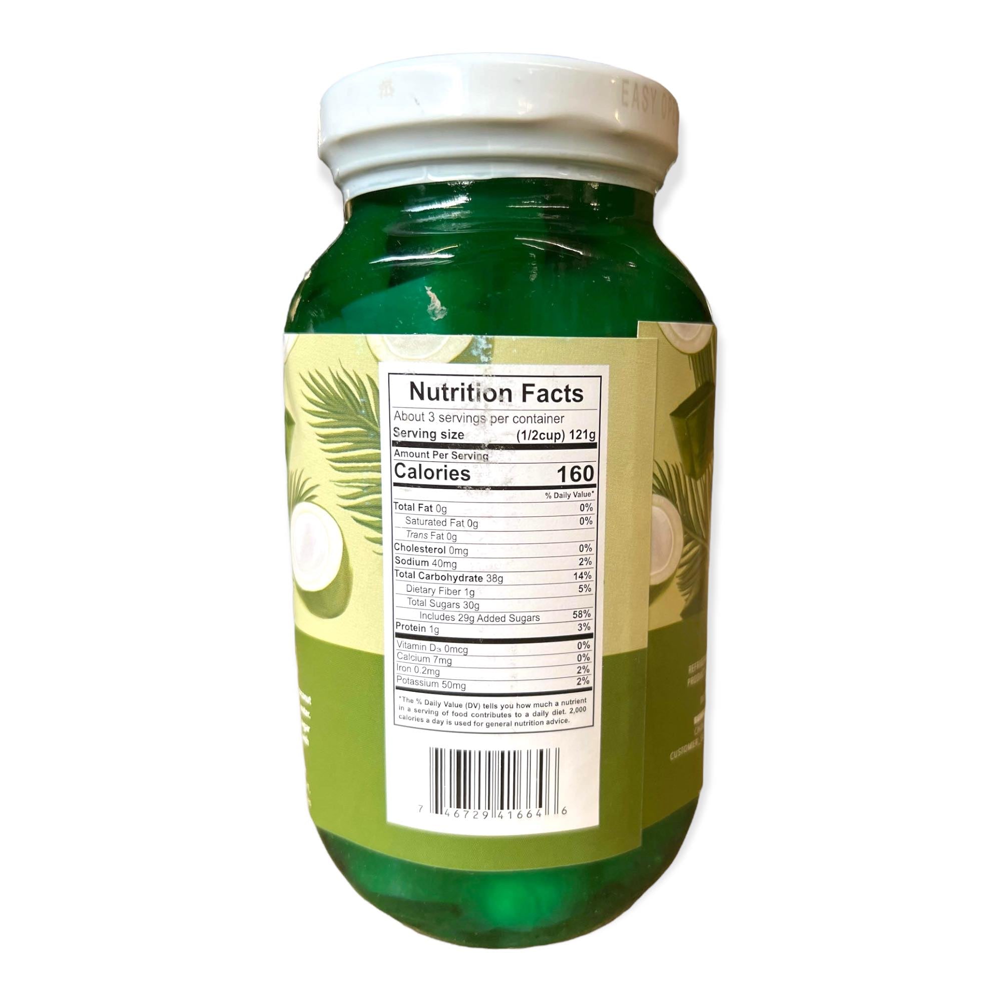 Hot Deal! Mara Clara 12 OZ Green Sweet Coconut Gel (Nata de Coco) in Syrup