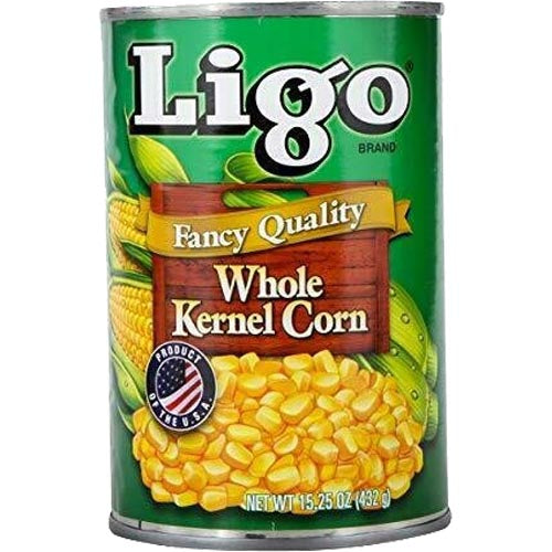 Ligo Whole Kernel Corn - 15.25 OZ, Fancy Quality