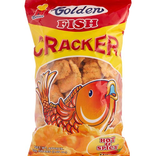 Hot & Spicy Golden Fish Crackers - 200G