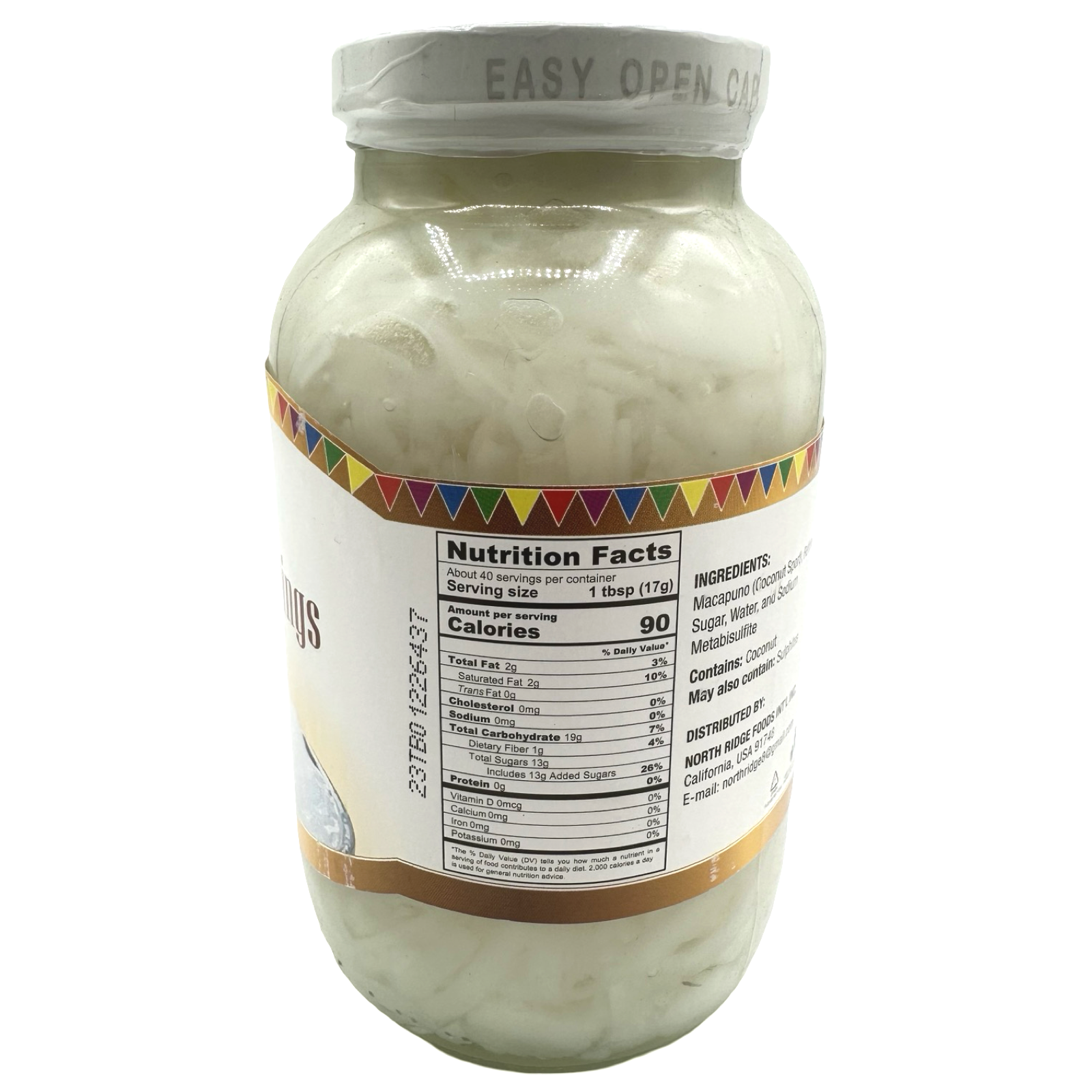 Barrio Fiesta Macapuno Strings - 680G: Taste of the Philippines!