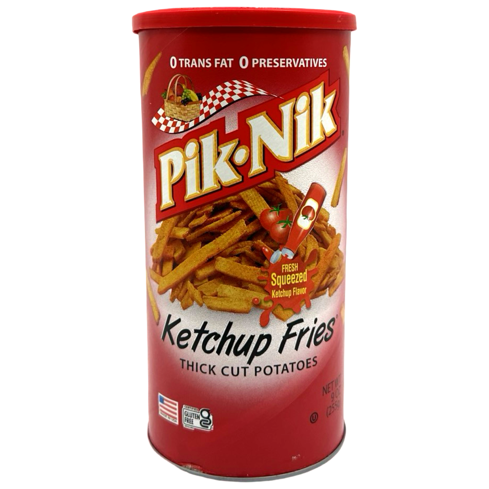 Giant 9 OZ Pik-Nik Fries with Delicious Ketchup Flavor