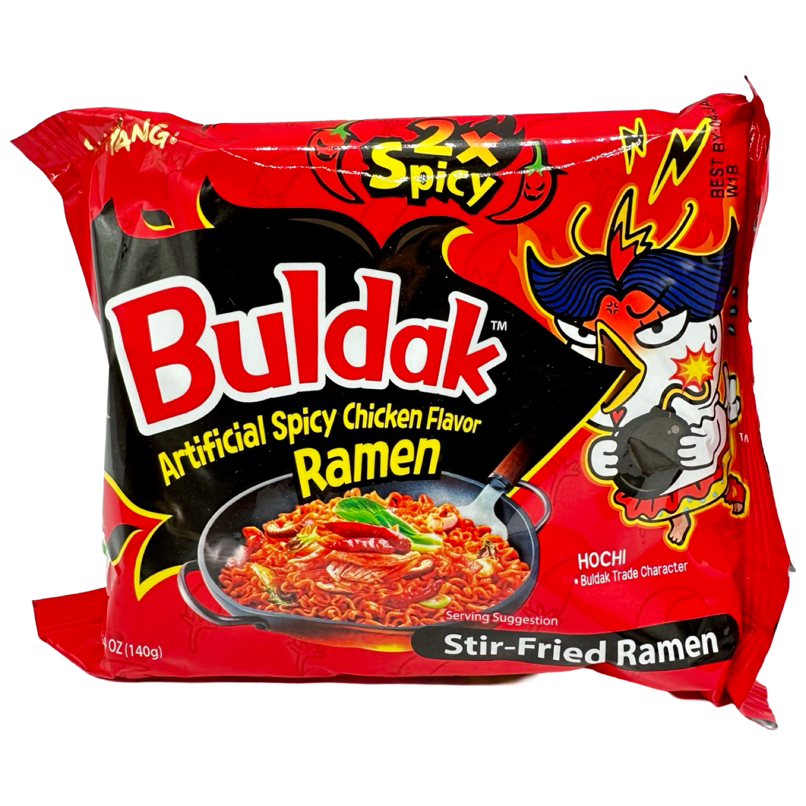 Samyang Buldak 2x Spicy Chicken Flavor Instant Ramen - 140g Pack, Great Deal!
