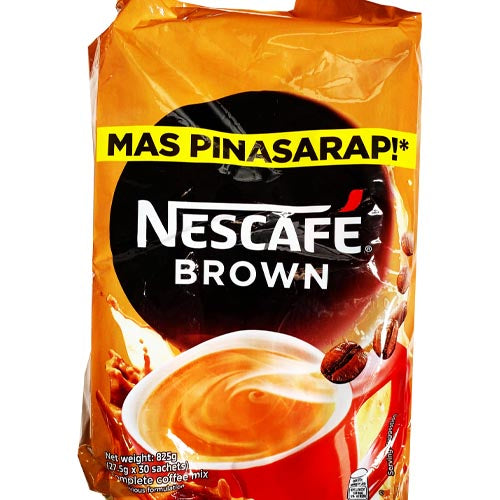 Nescafe Brown - 30 Sachets Pack, 840g for Rich Coffee Delight