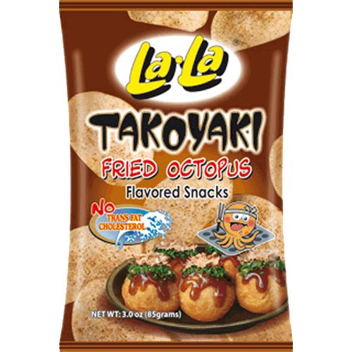 Delicious Fried Octopus Flavored Takoyaki Snacks - 85 G for Instant Enjoyment