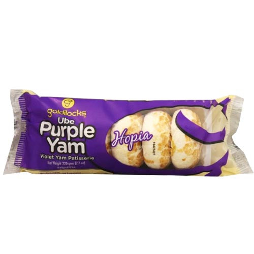 Goldilocks Hopia - Ube Purple Yam Patisserie, 220 G - Fresh Baked Delight
