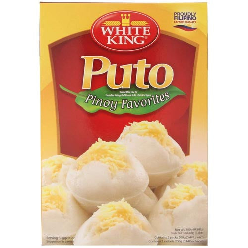 White King 400g Premium Puto Cake Mix for Quick and Easy Desserts