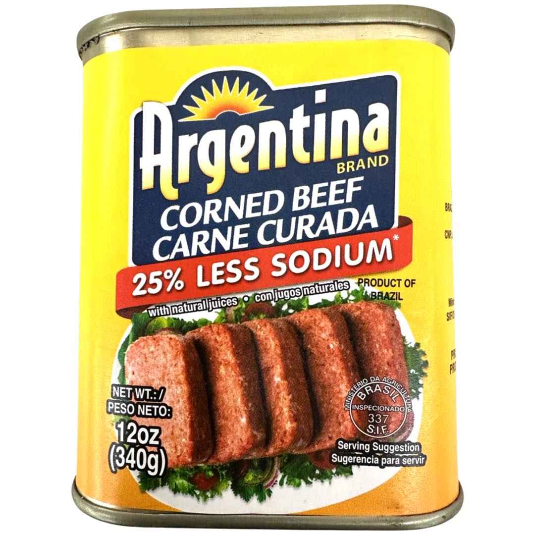 Argentina Corned Beef with Natural Juices - 12 OZ, 25% Less Sodium