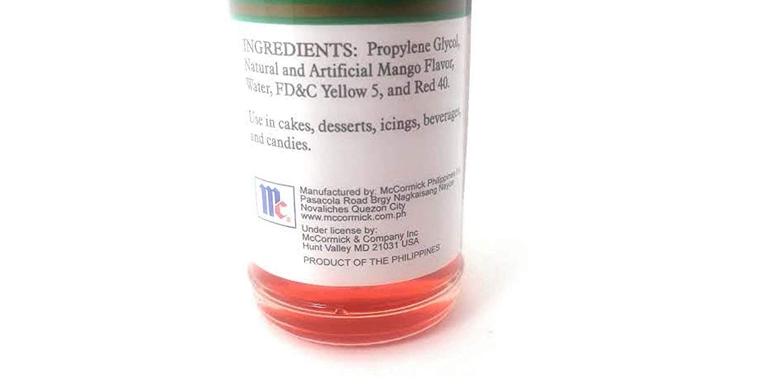 McCormick 20 ML Mango Extract - Ideal for Baking, Cooking & Flavoring