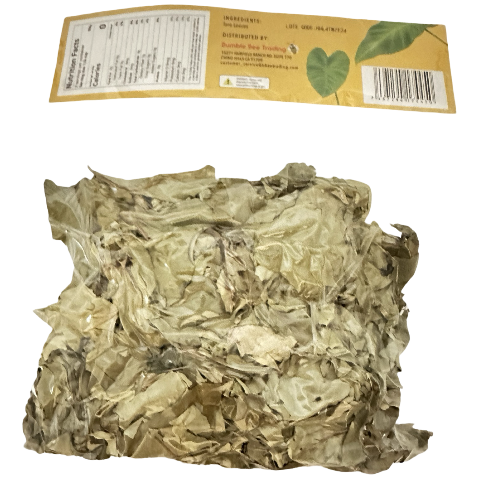 Special Offer! 100 G Mara Clara Dried Taro Leaves for Flavorful Dishes