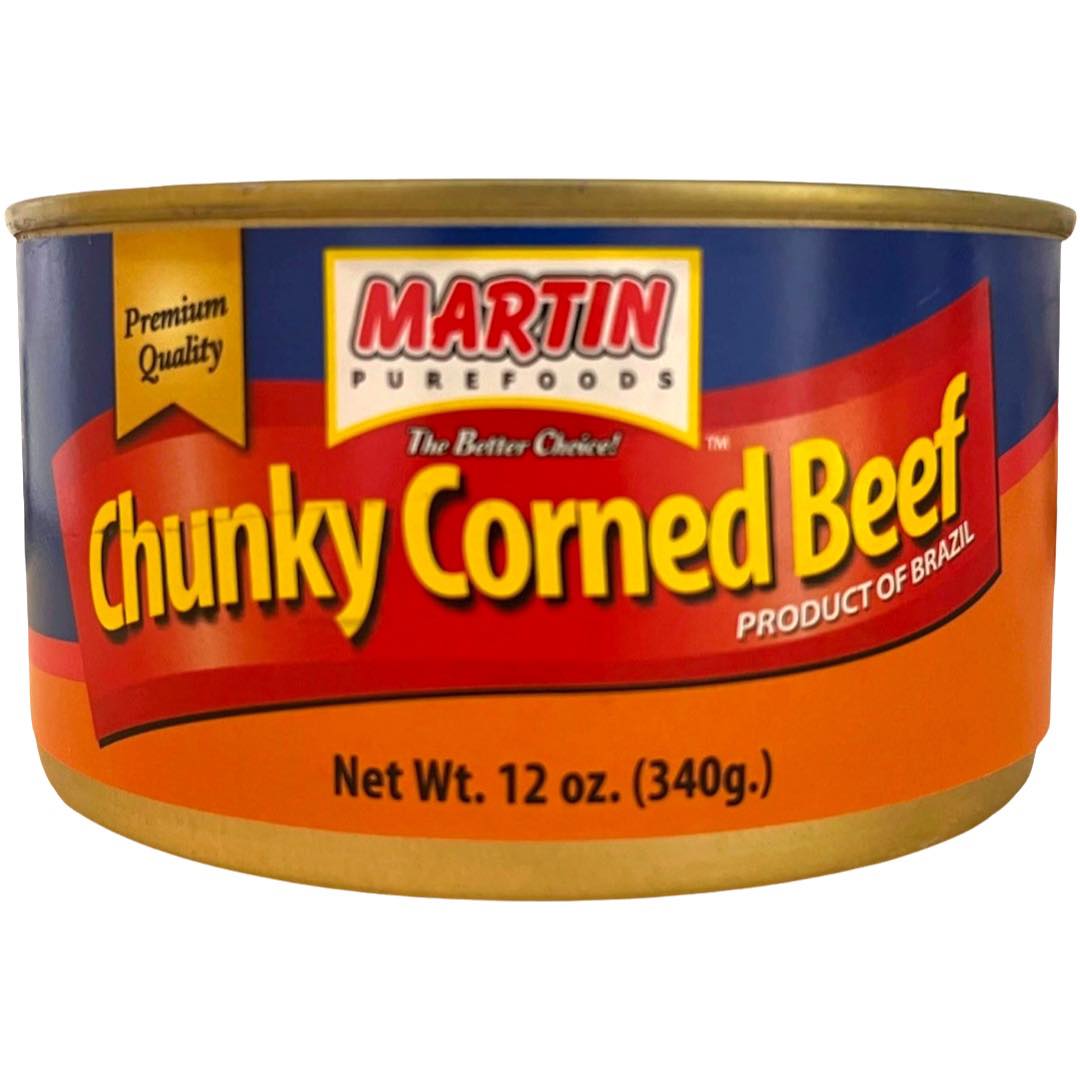 Martin Purefoods Chunky Corned Beef - 12 OZ - Tasty Delight