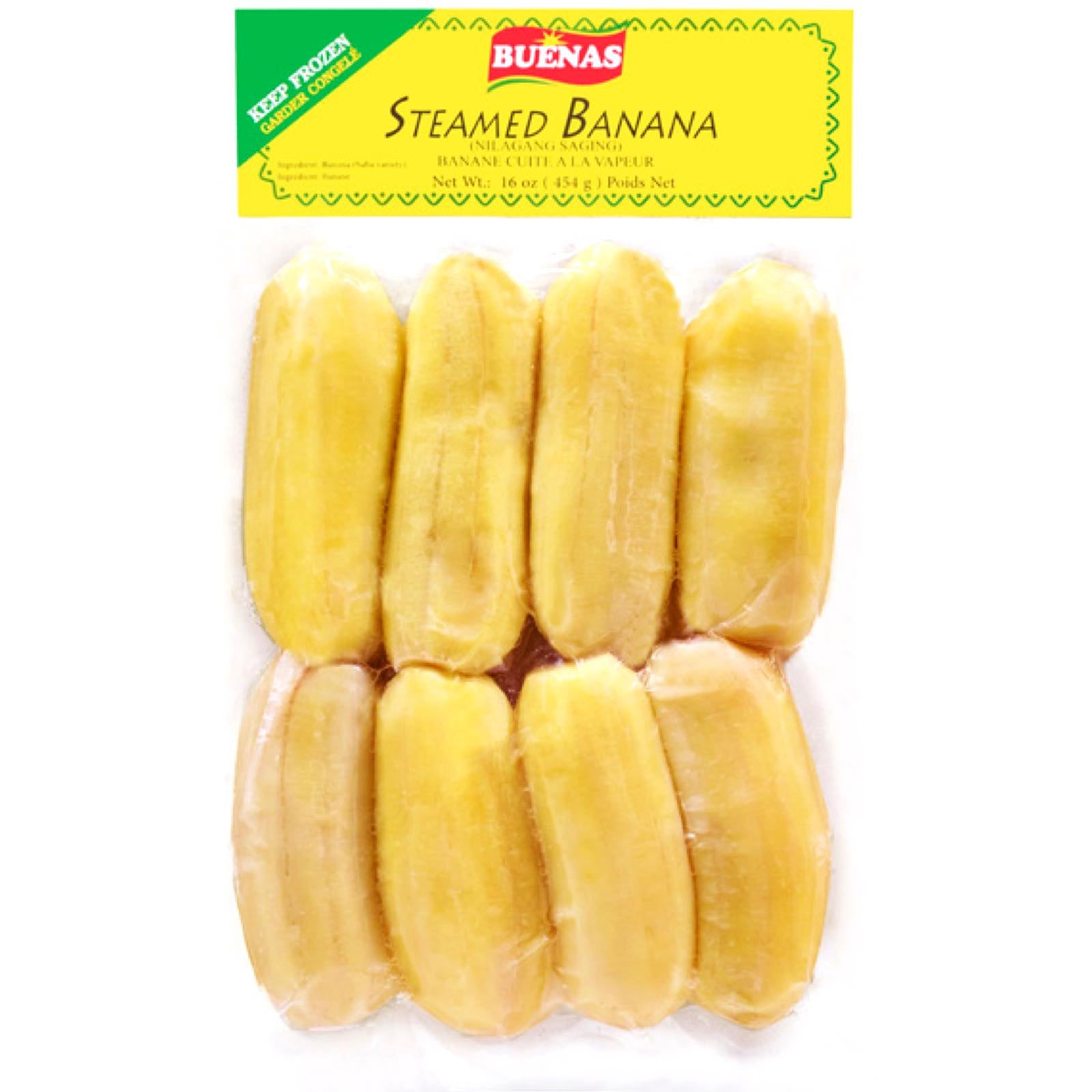 16 OZ Buenas Steamed SABA Banana - Nilagang Saging Delight