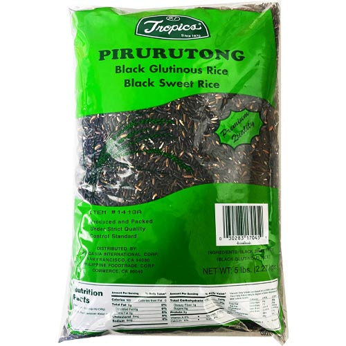 Tropics Pirurutong 5 LBS Premium Black Glutinous Sweet Rice