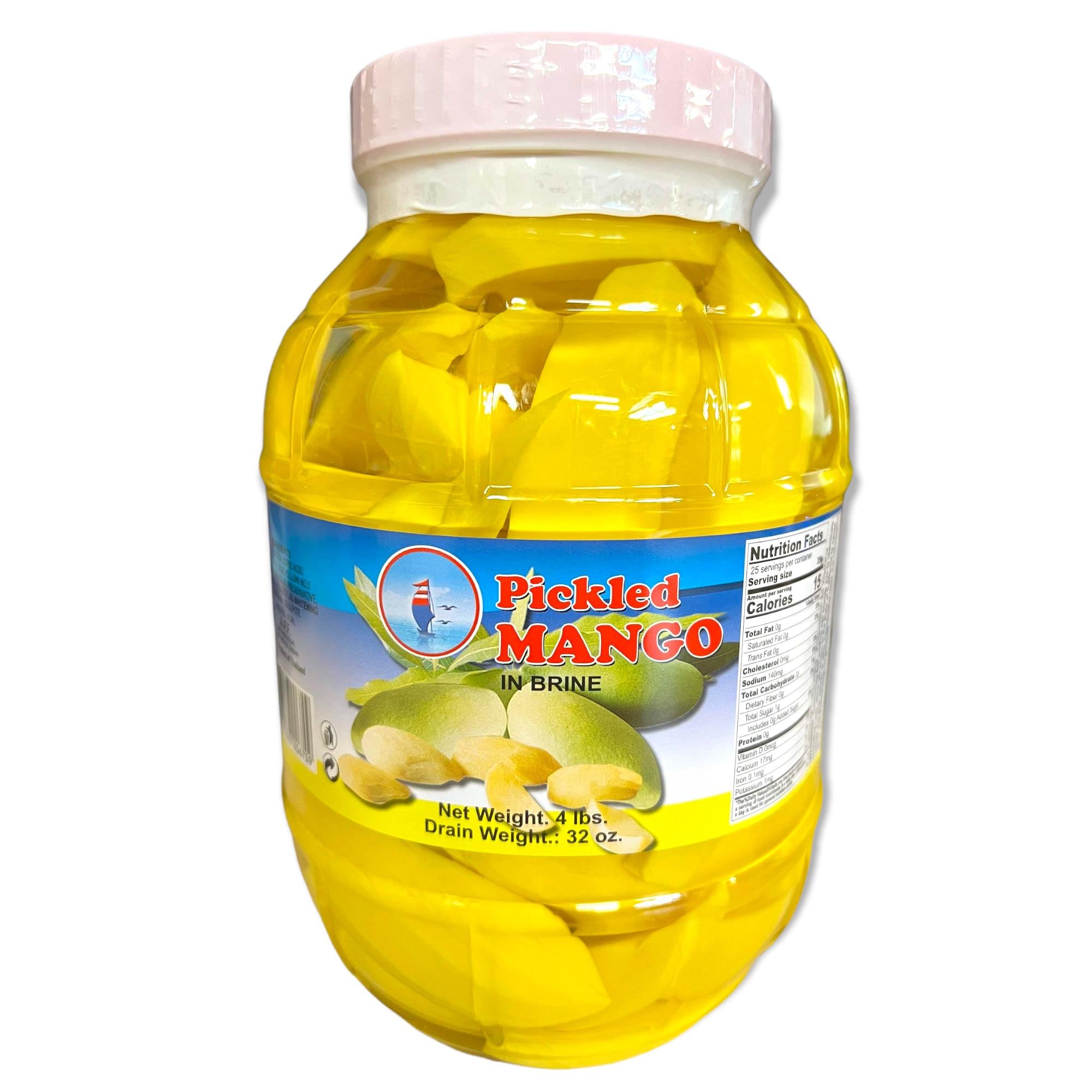 TL 32 OZ (4 LBS) Brine - Preserved Pickled Mangoes