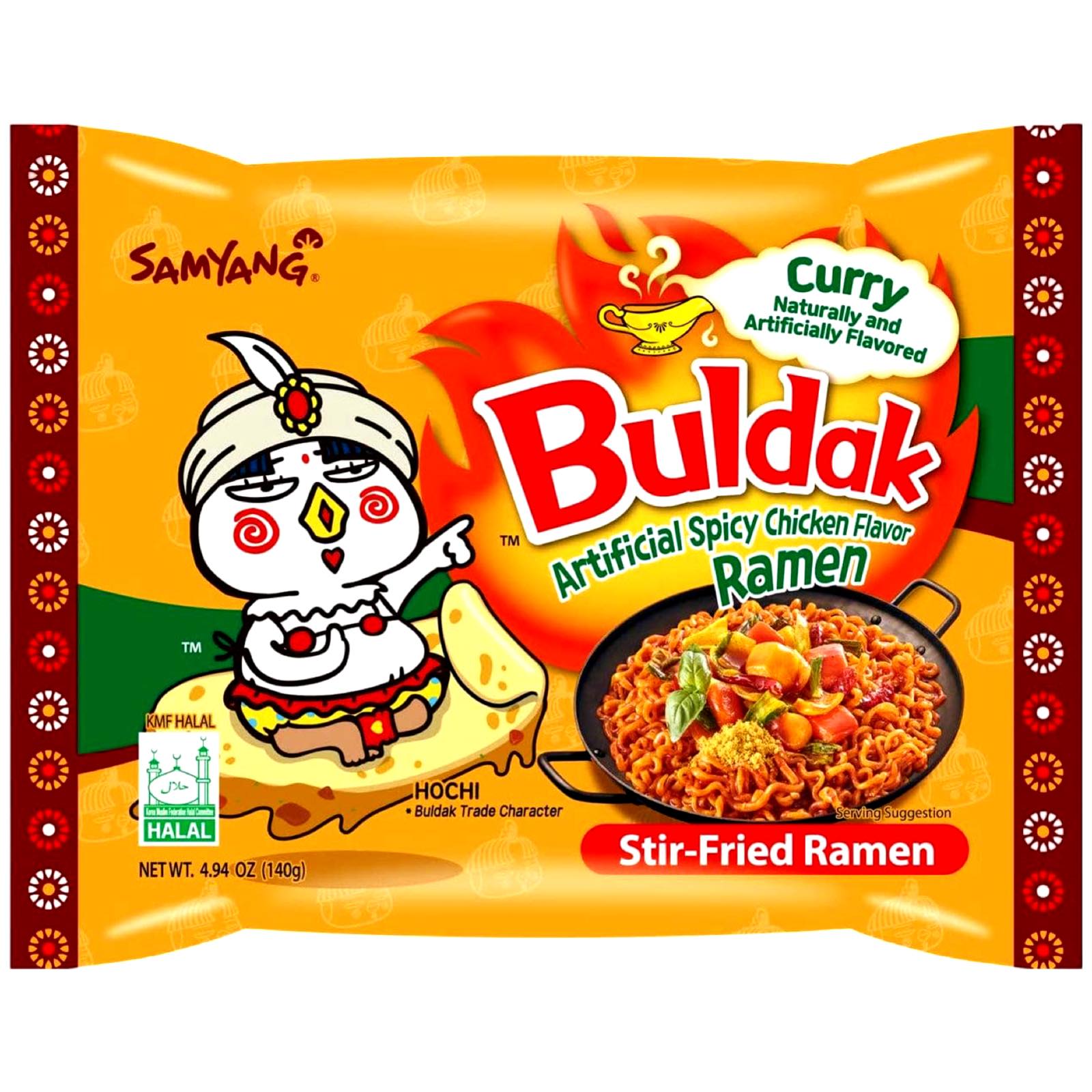 Samyang 140G Buldak Spicy Curry Chicken Flavor Ramen