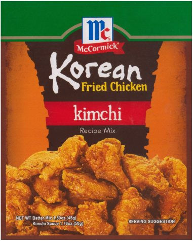 Hot Deal! McCormick Korean Fried Chicken Kimchi Seasoning Mix - 95 G