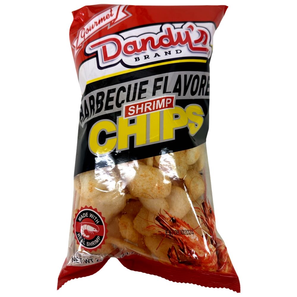 Dandy's Barbecue Flavored Shrimp Chips - 73.7 G | Tasty Snack