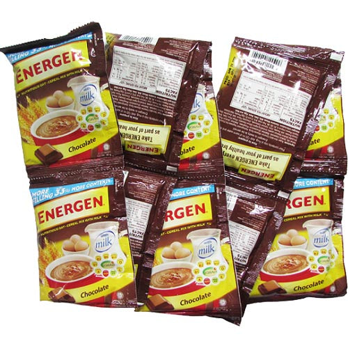 Energen Chocolate Oat Cereal Mix with Milk - 10 Sachets (400 G)