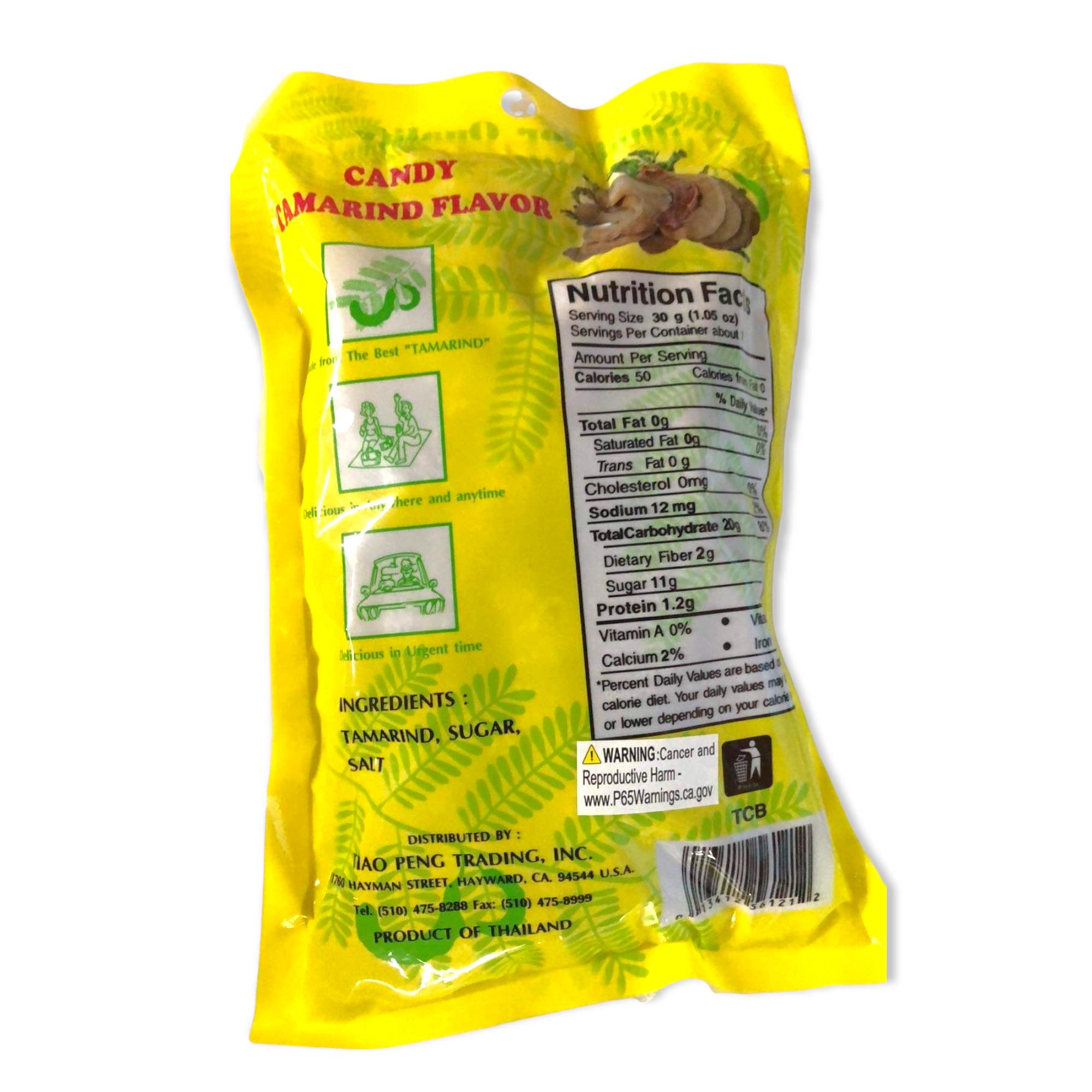 Butterfly Brand Tamarind Candy - Sweet & Sour 200G (Great Deal!)