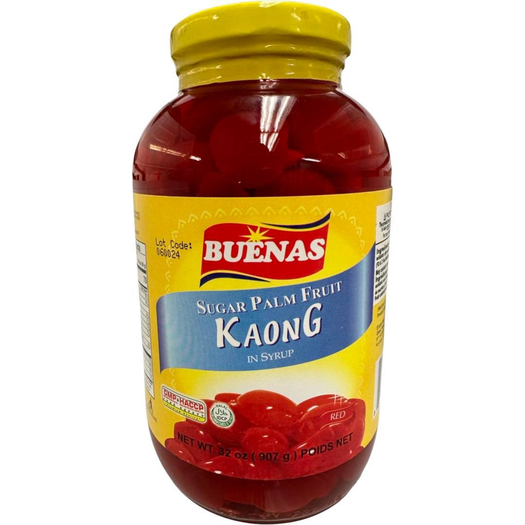 Buenas Red Sugar Palm Fruit in Syrup - 32 OZ Special Offer