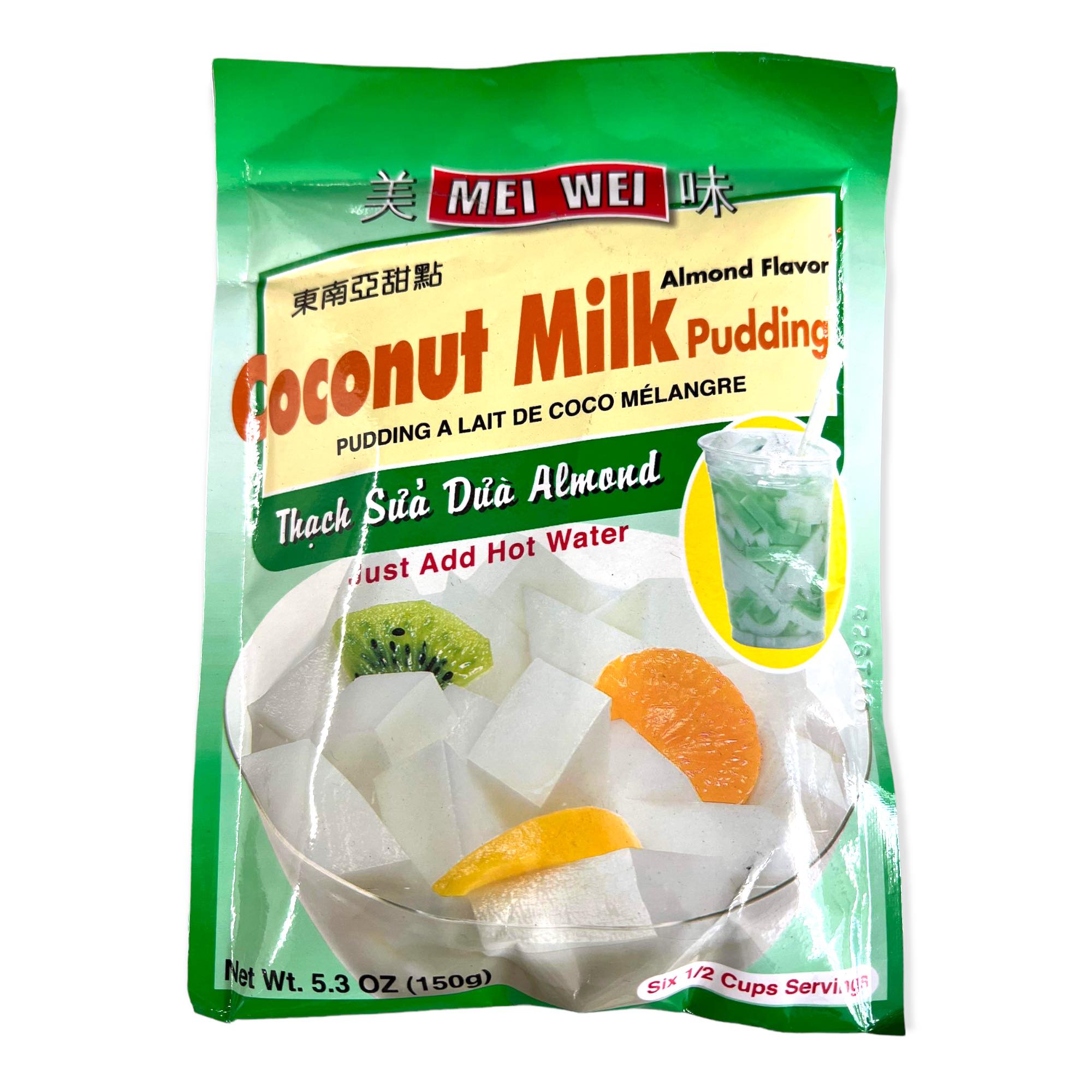 Mei Wei Coconut Milk Pudding with Almond Flavor - 5.3 OZ - Tasty Delight