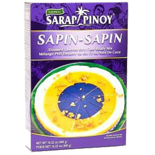 Galinco Sarap Pinoy Sapin-Sapin - Ready-to-Use Steamed Layered Rice Cake Mix, 460 G