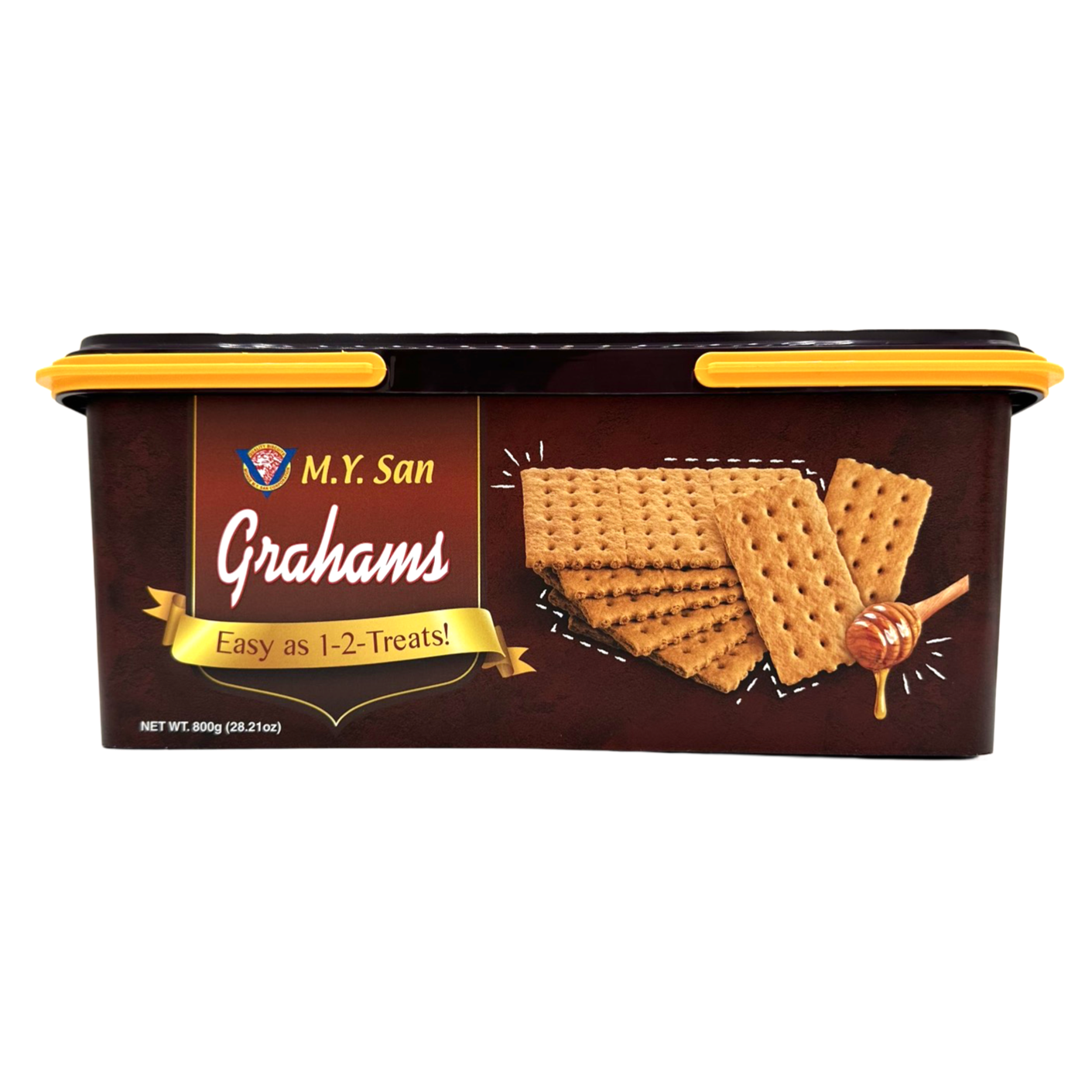 M.Y. San Honey Grahams Crackers - 800 G Tub, Tasty Deal!