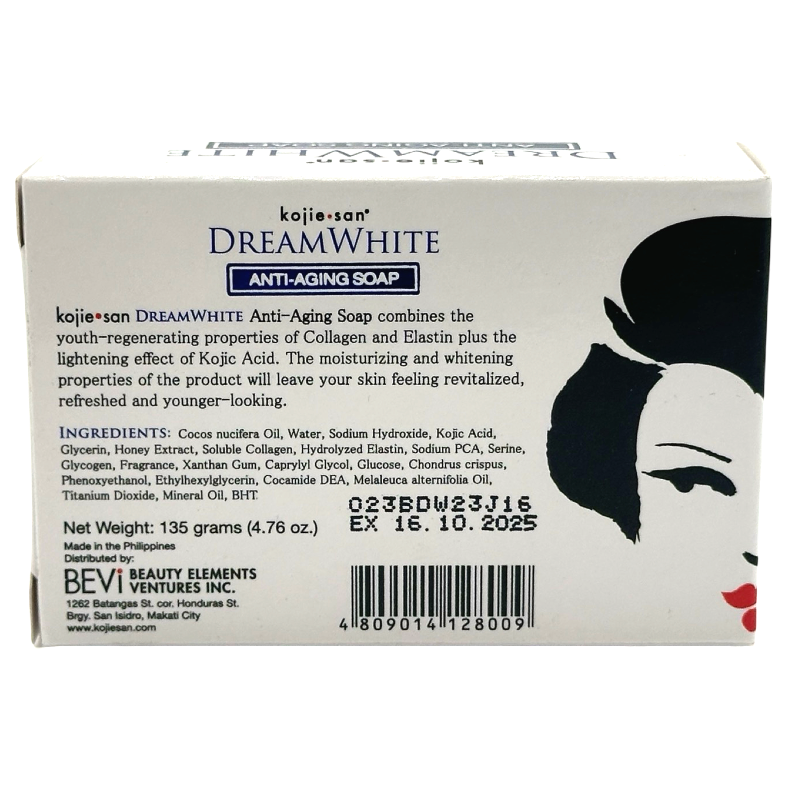 135 G Dreamy White Anti - Aging Luxury Soap