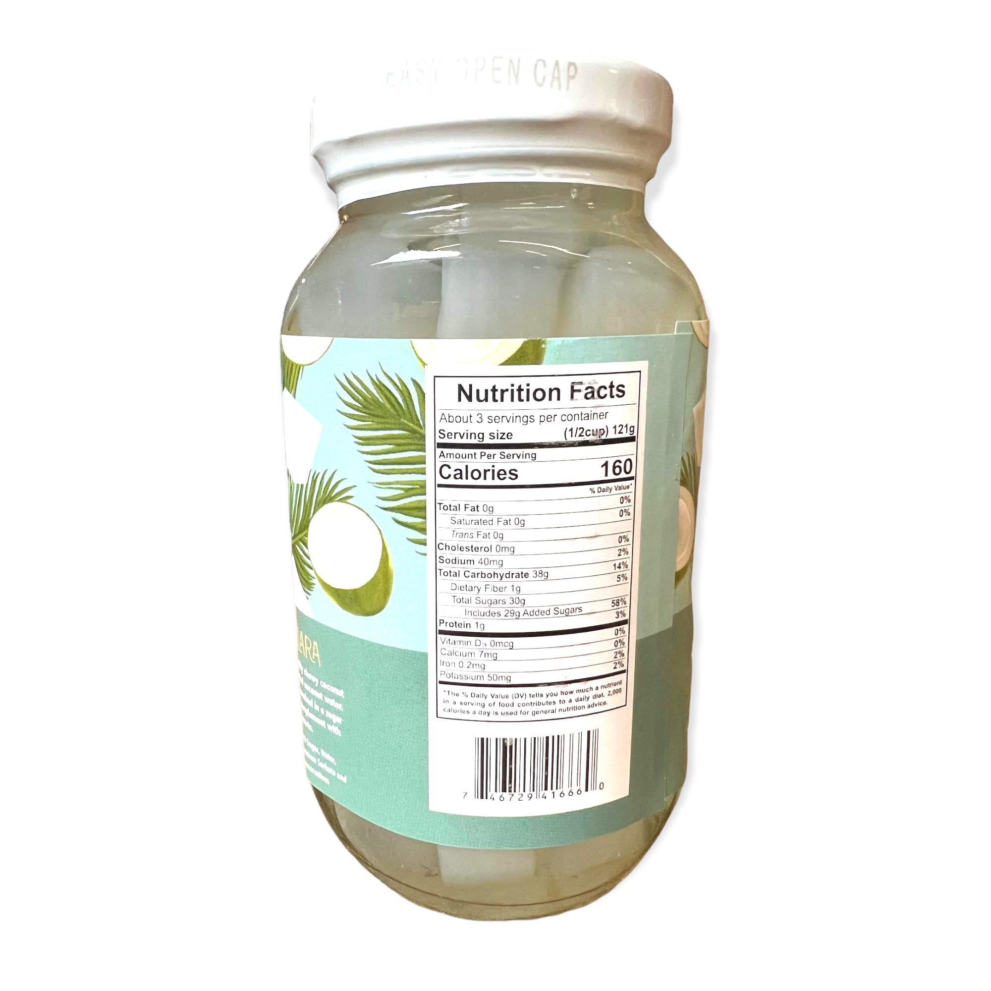 Mara Clara - 12 OZ Sweet White Coconut Gel in Syrup, Great Deal!