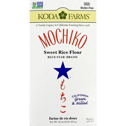 Koda Farms Gluten-Free 16 OZ Mochiko Sweet Rice Flour for Baking