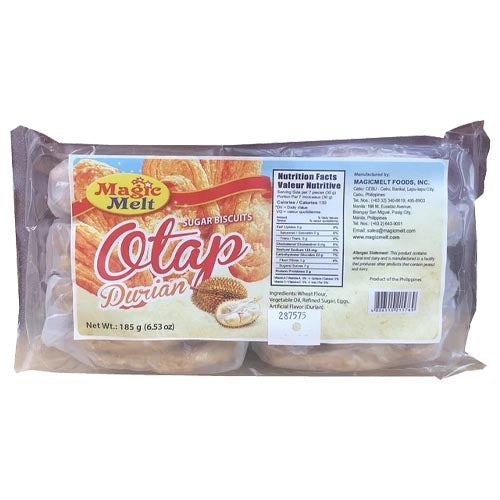 Limited Offer! 185 G Magic Melt Durian Sugar Otap Biscuits for a Tasty Treat