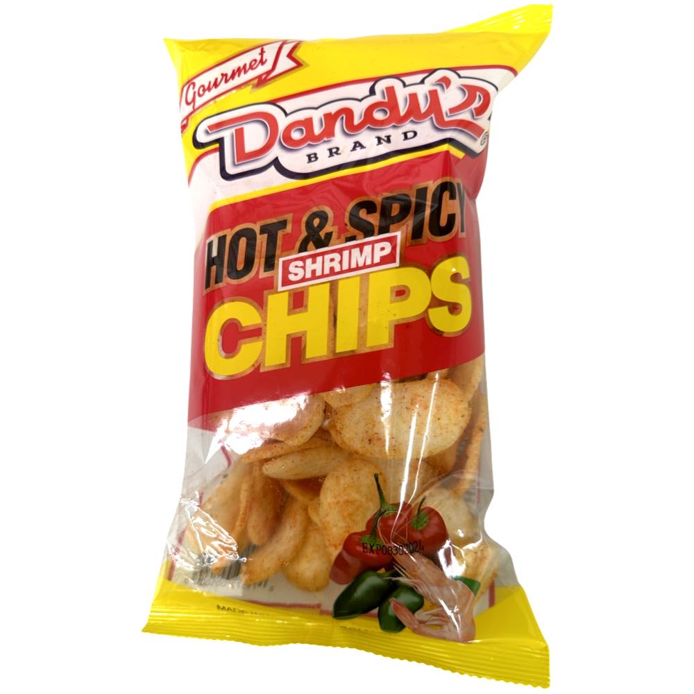 Dandy's Fiery & Spicy Real - Shrimp Taste 73.7 G Shrimp Chips