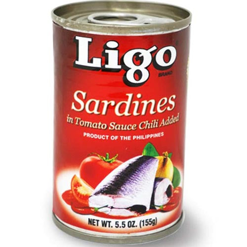 Ligo Canned Sardines in Spicy Tomato Sauce - A Tasty and Nutritious Delight