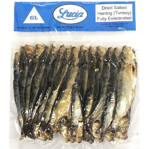 Lucia Fully Eviscerated 7.05 OZ Dried and Salted Herring (Tunsoy)