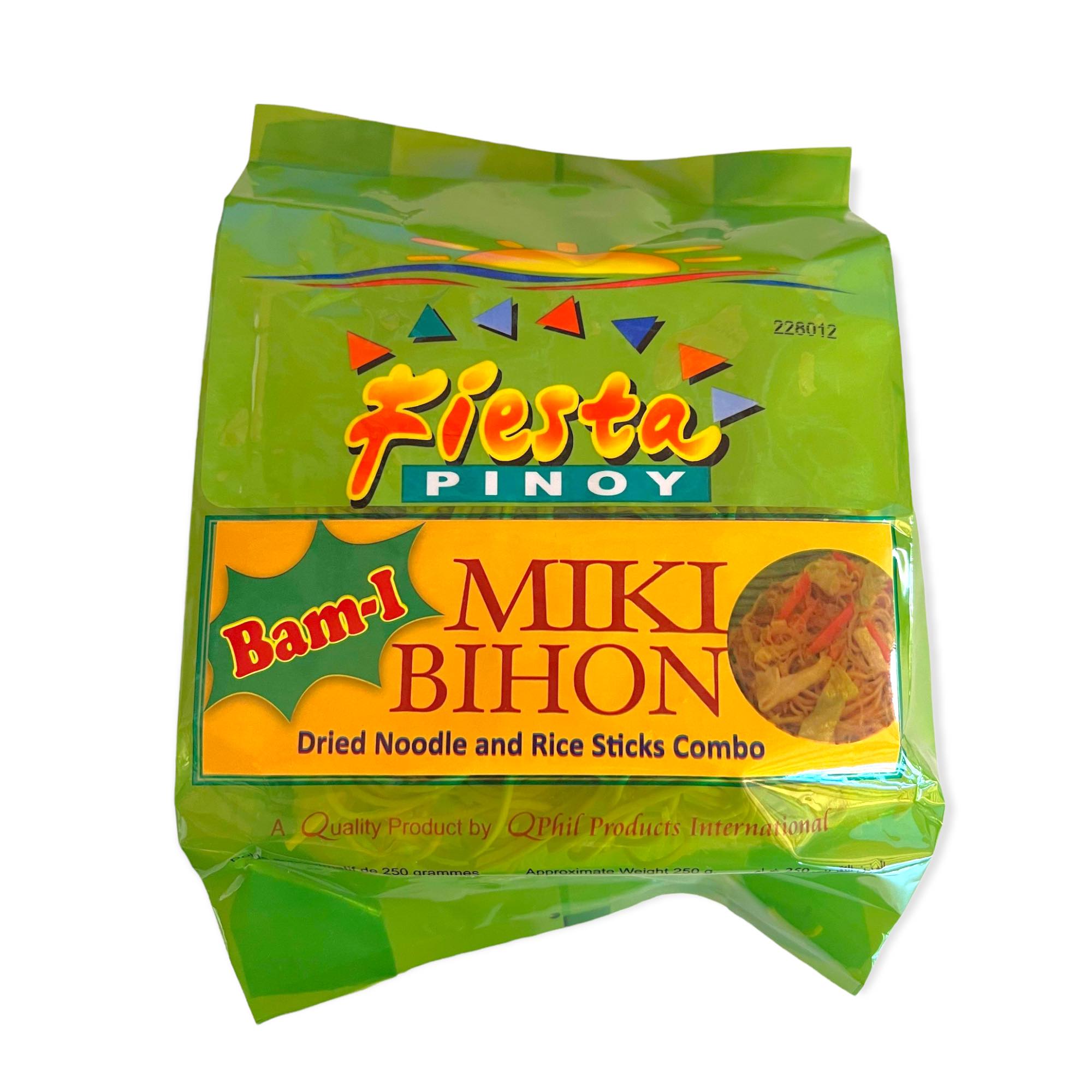 Fiesta Pinoy Miki Bihon - 250G Dried Noodle & Rice Sticks Combo