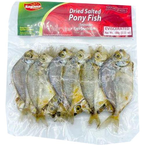 Sagana Dried Salted Pony Fish - Eviscerated 200G - Ideal Long - Shelf - Life Food