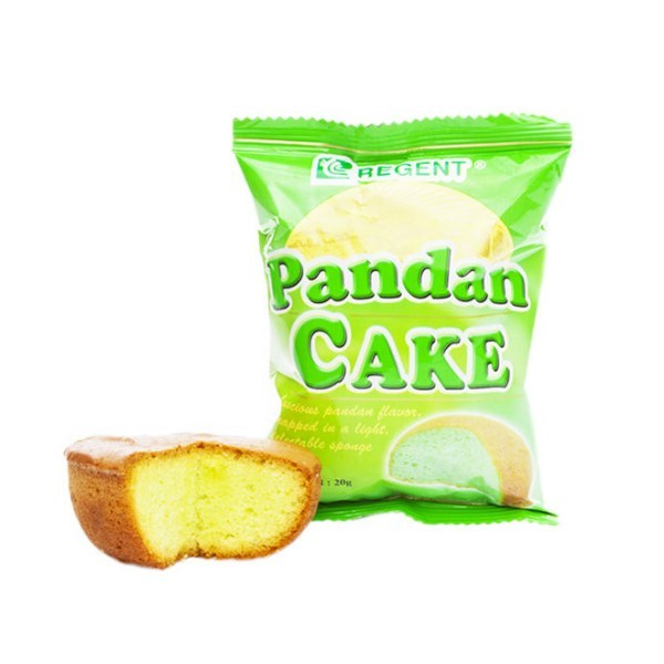 Regent Pandan Cake - 10 Pack, .7 OZ - Fresh & Tasty!