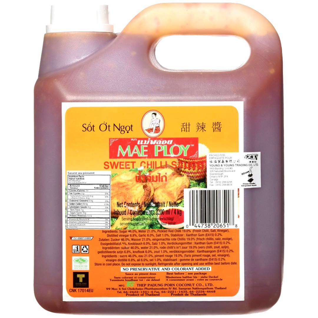 Mae Ploy Sweet Chili Sauce - 8.8 LBS, Great Deal!