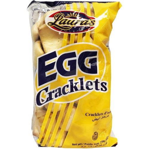 Laura's Delicious Soft - Crunchy Egg Cracklet Snacks
