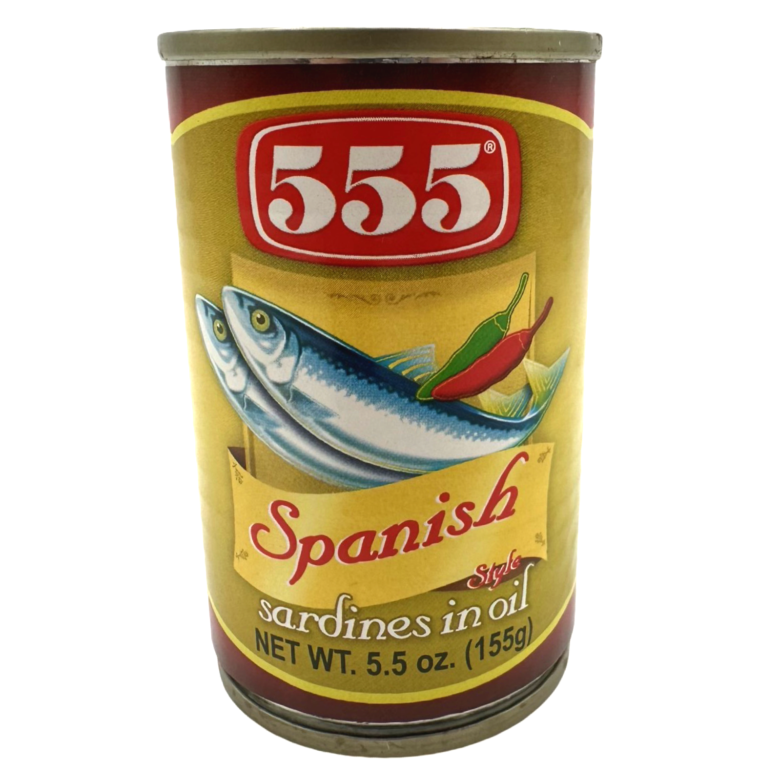 555 Spanish Style Sardines in Oil - Rich in Nutrients