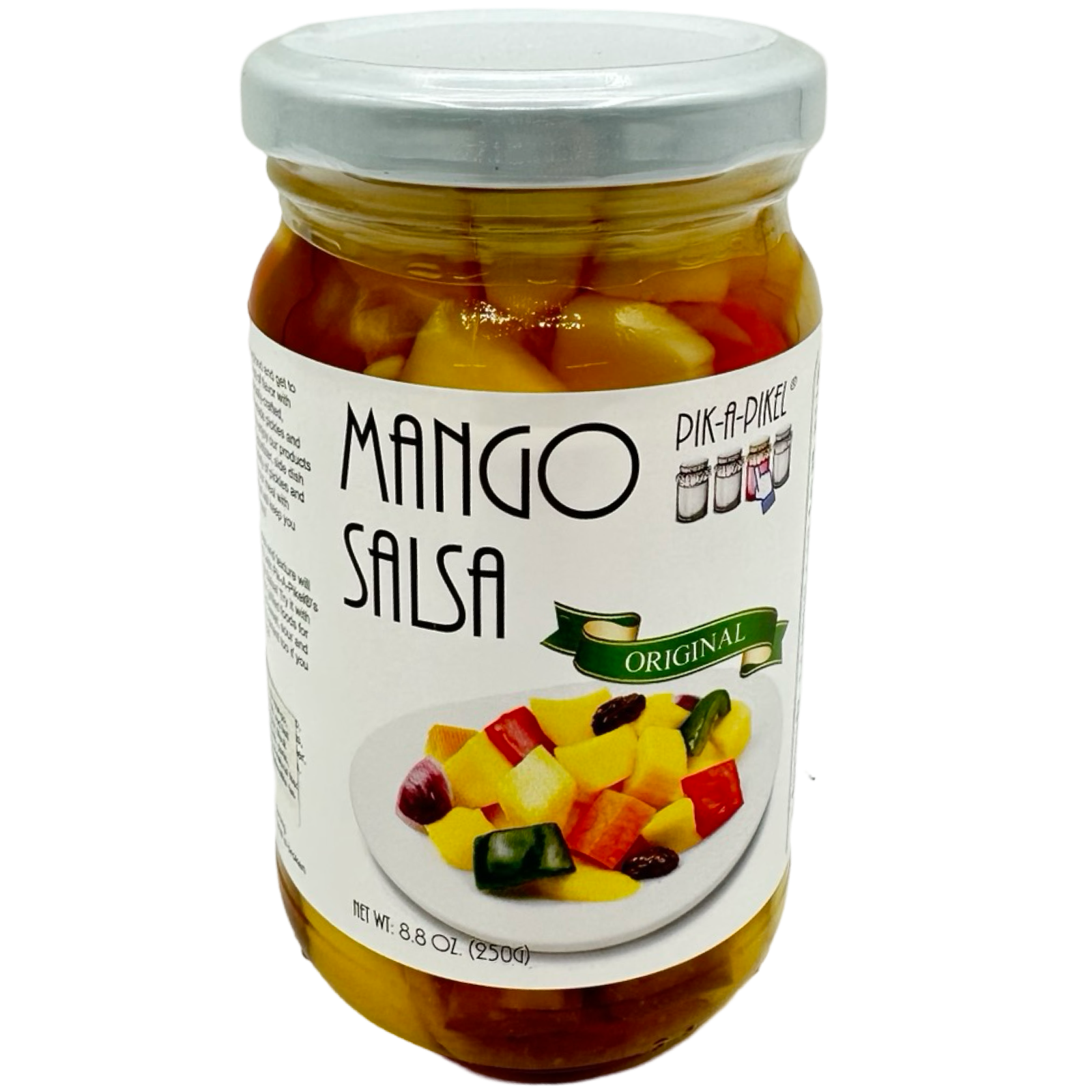 Pik-a-Pikel Original Mango Salsa - 250g Jar of Tropical Delight