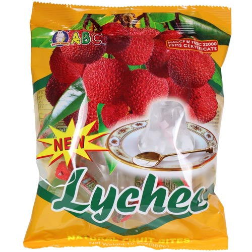 ABC Brand Coconut and Lychee Jelly Pack - 300G, Ideal Sweet Treat for Everyone