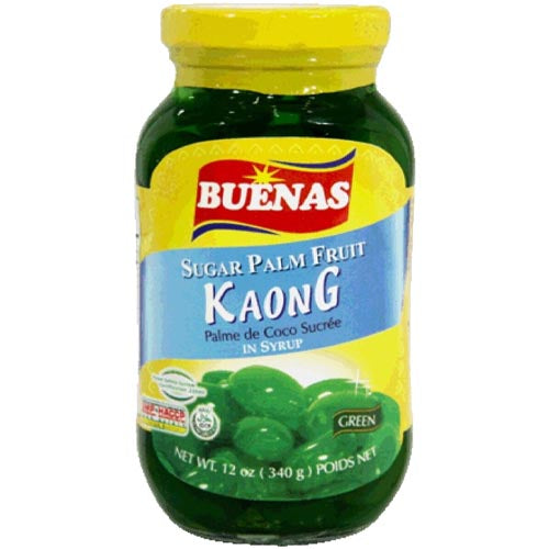 Buenas Green Sugar Palm Fruit in Syrup - 12 OZ Sale